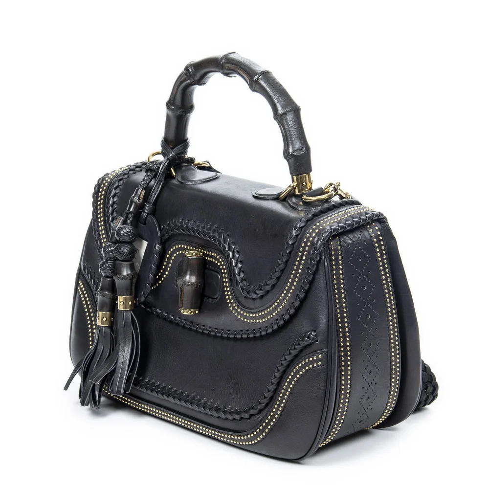 Gucci Black Leather Shoulder Bag - Picture 2 of 9